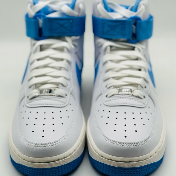 NEW Nike Air Force 1 High OG QS University Blue DX3805-100 Women’s Size Multi - Picture 2 of 6